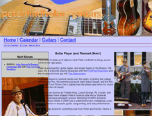 Tablet Screenshot of peterlindholm.net